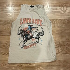 Wild West Graphic Tank Top